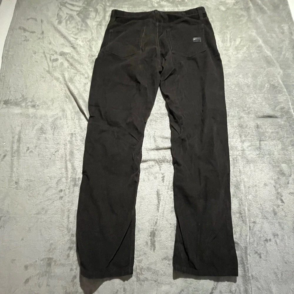 Eddie Bauer Corduroy Pants Mens 38x34 Brown Straight Fit 13207090